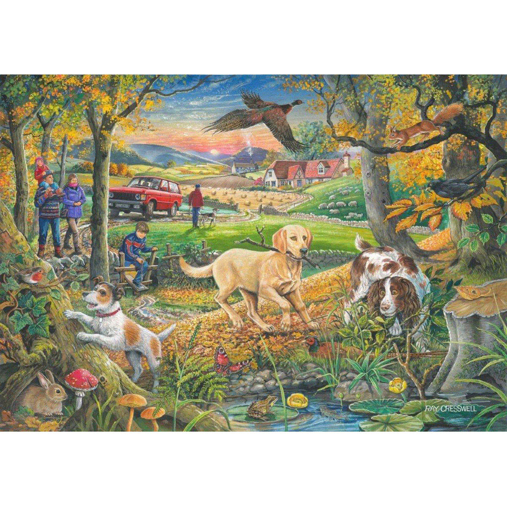 The House of Puzzles Catch Me If You Can 500 Piece Big Jigsaw Puzzle Image