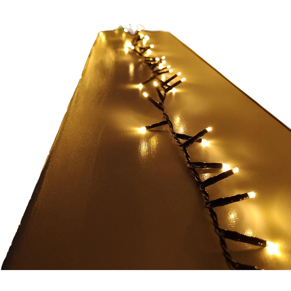 Samuel Alexander 1000 Vintage Gold LED Multi-Function Green String Light 25m Image 2