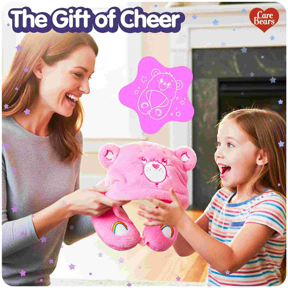 Thumbs Up Care Bears Cheer Bear Snuggle Hood Image 8