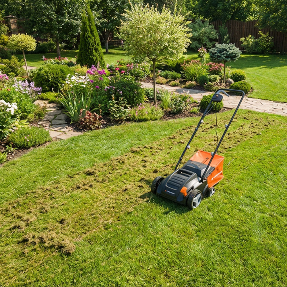 Yard Force EA U32-UK 1500W 2-in-1 32cm Electric Lawn Scarifier Image 8