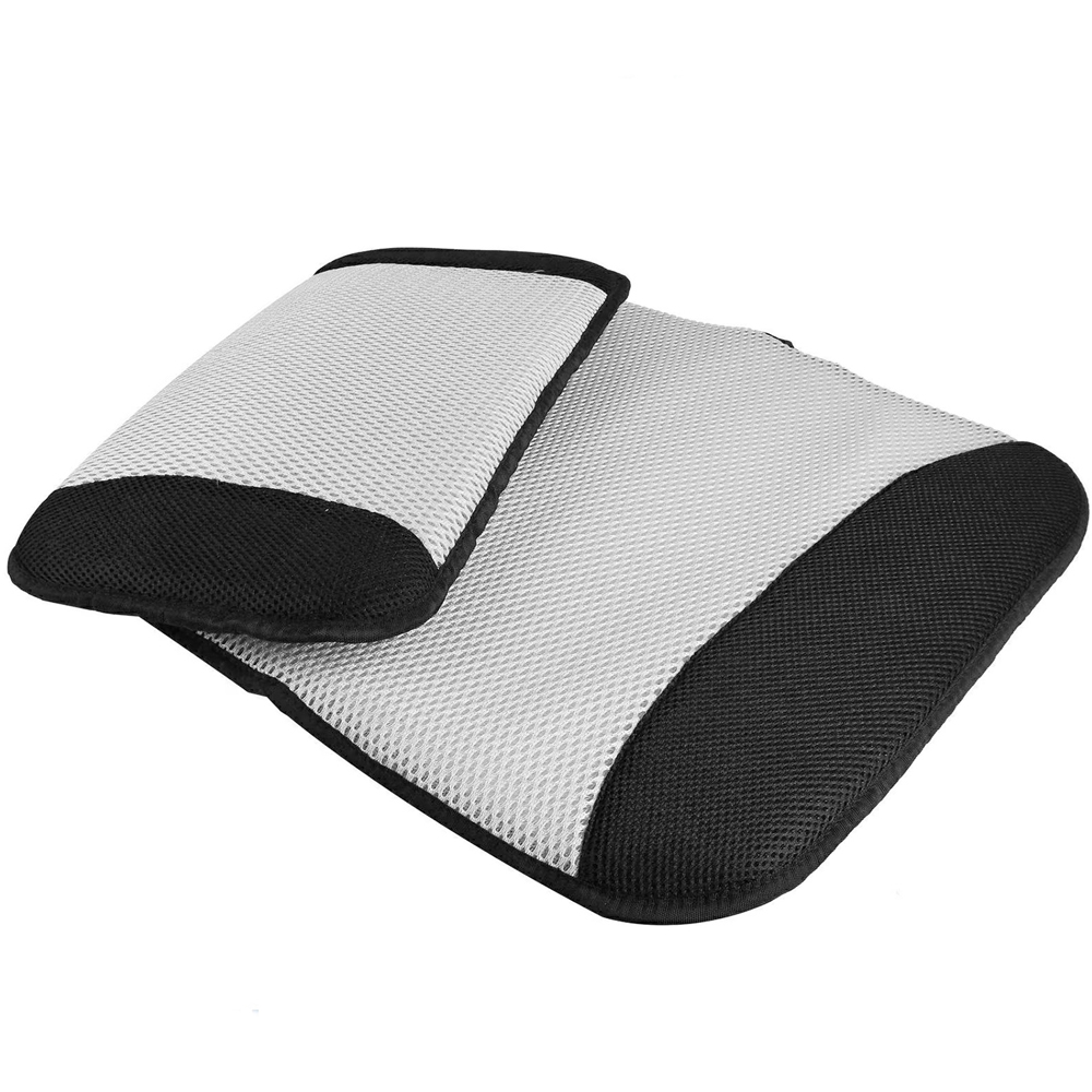 Avilo Lumbar Support Car Pillow and Cooling Seat Cushion Set Image 3