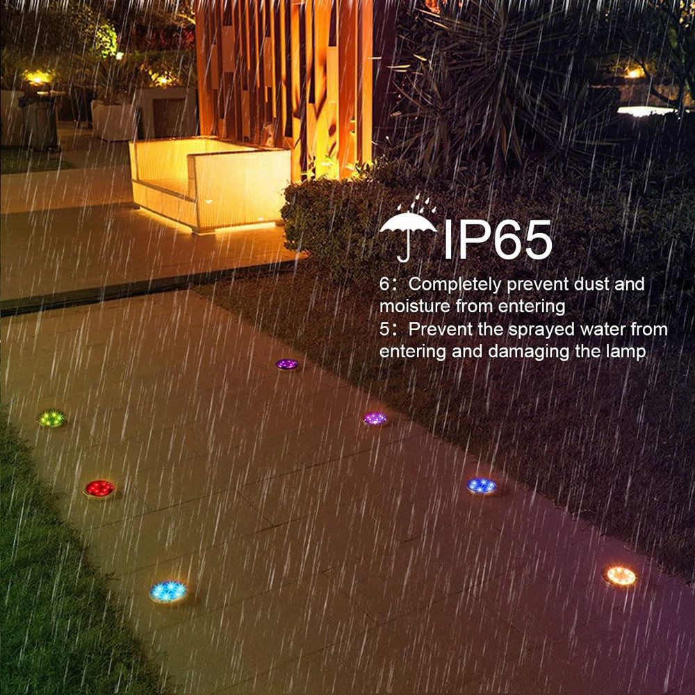 ExtraStar 4 Pack Solar Outdoor Garden Light Image 5