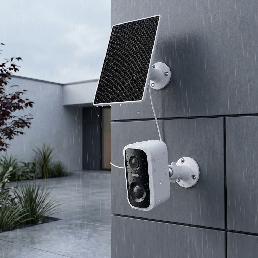 Spector Wireless Wi-Fi 2K Solar Security Camera with AI Detection and PIR Sensor Image 3