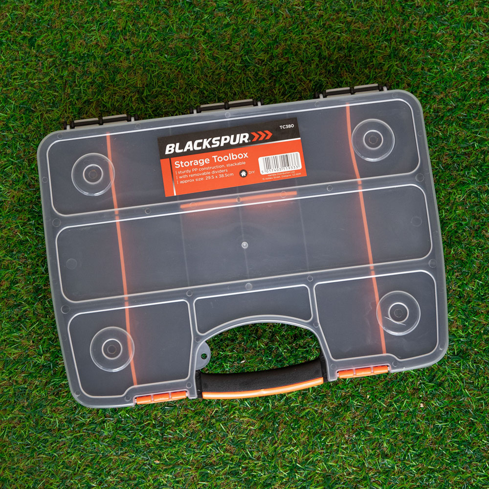 Samuel Alexander DIY Plastic Storage Tub Box with 15 Compartments 29 x 38cm Image 4