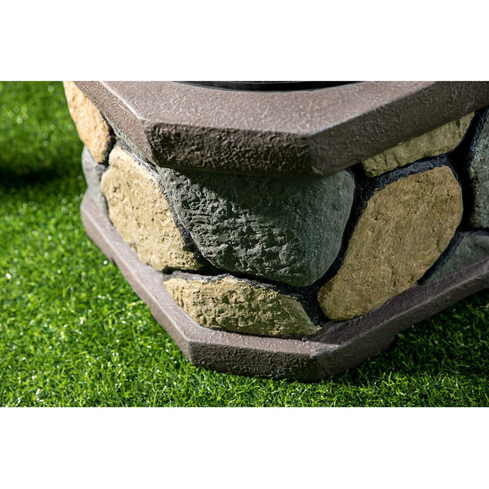 Centurion Supports Fireology Bogota Stone Effect Fire Pit Image 8