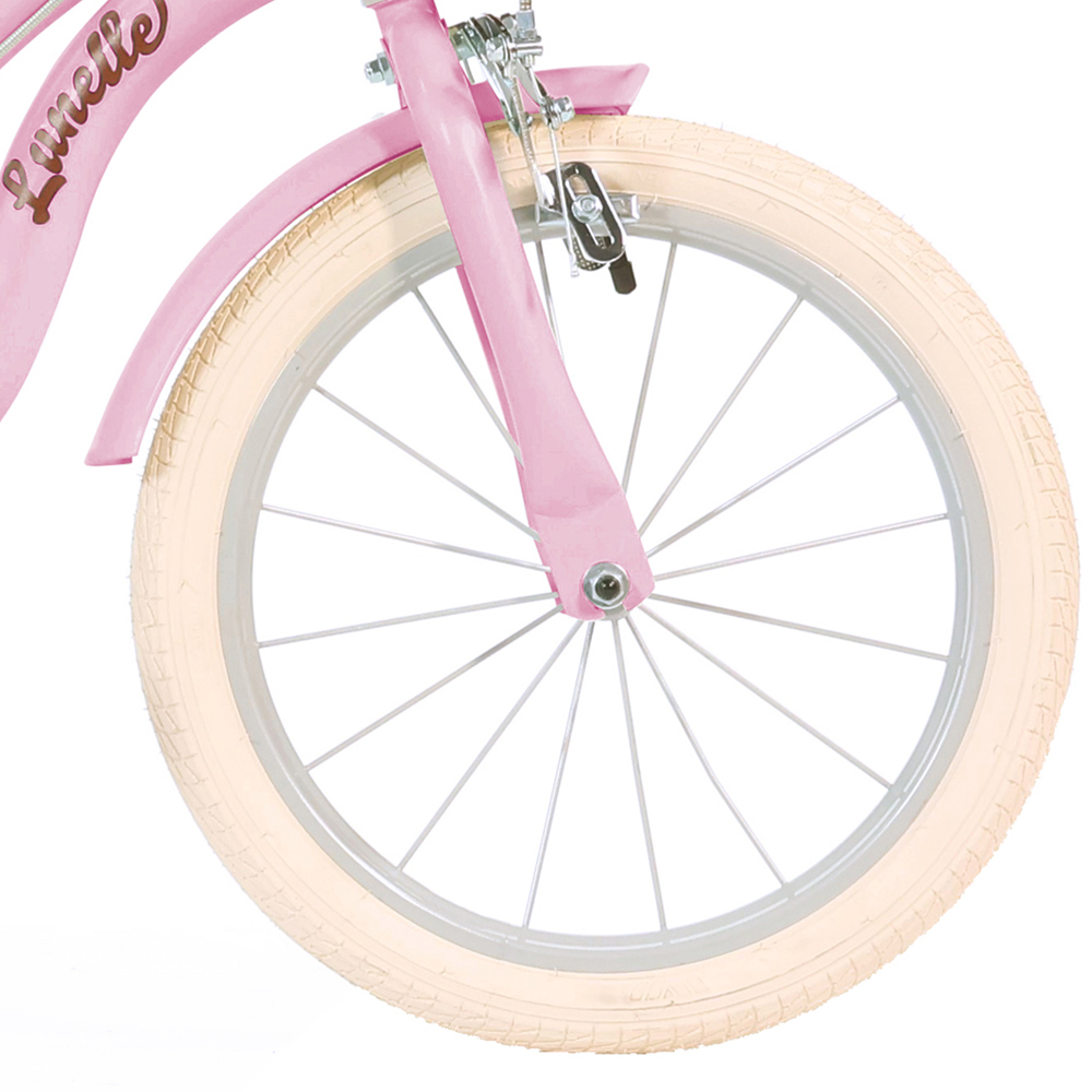 Dino Bikes 16 inch Pink Retro Kids Bike Image 3