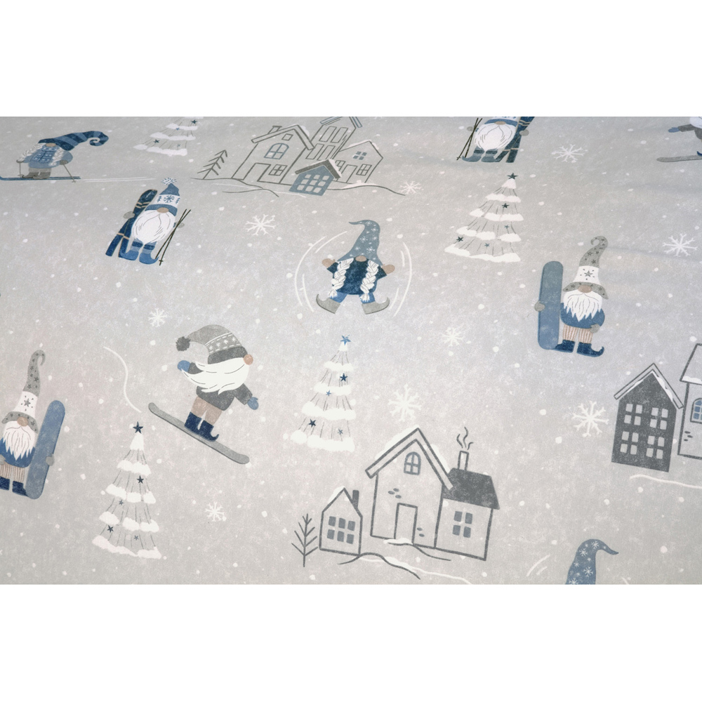 Gonk Ski Season Duvet Set Grey Double Image 3