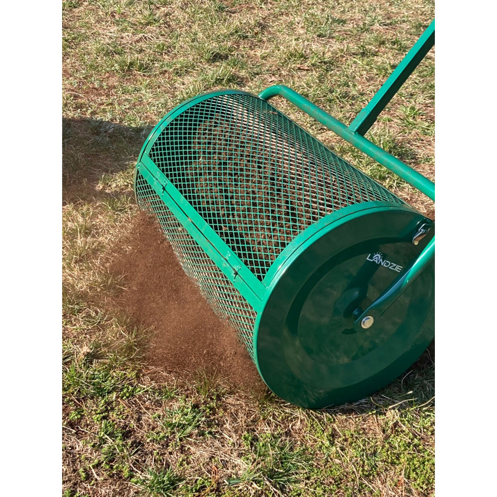 Landzie Green Compost and Peat Moss Spreader Image 2