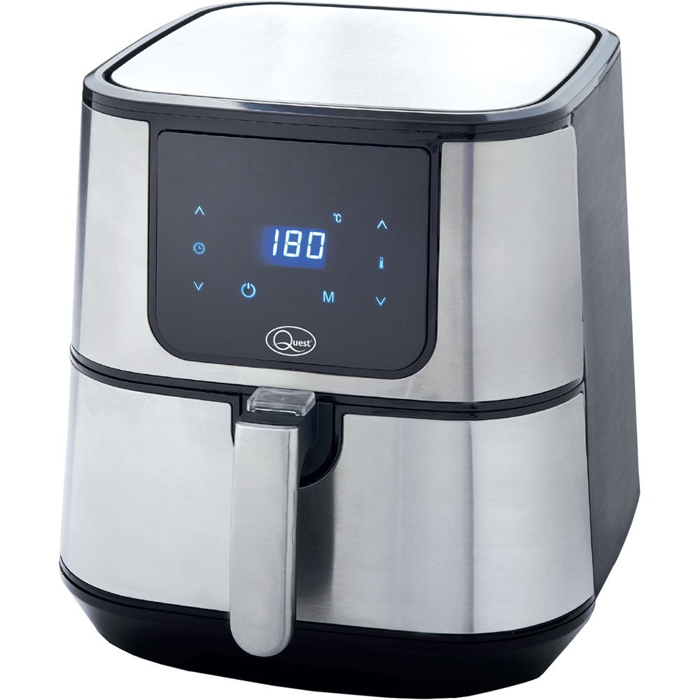 Quest Stainless Steel 5.5L Air Fryer Image 1