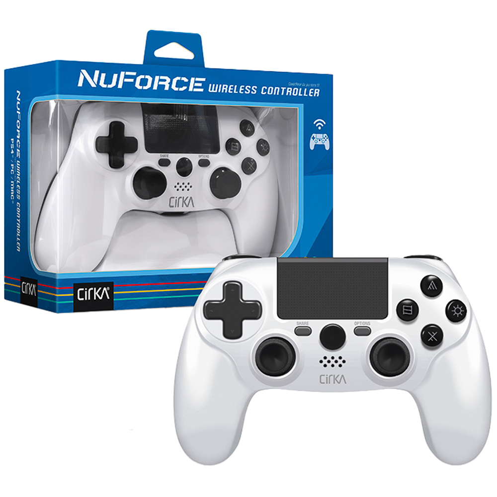 Hyperkin NuForce Cirka White PS4 Wireless Controller Image 3