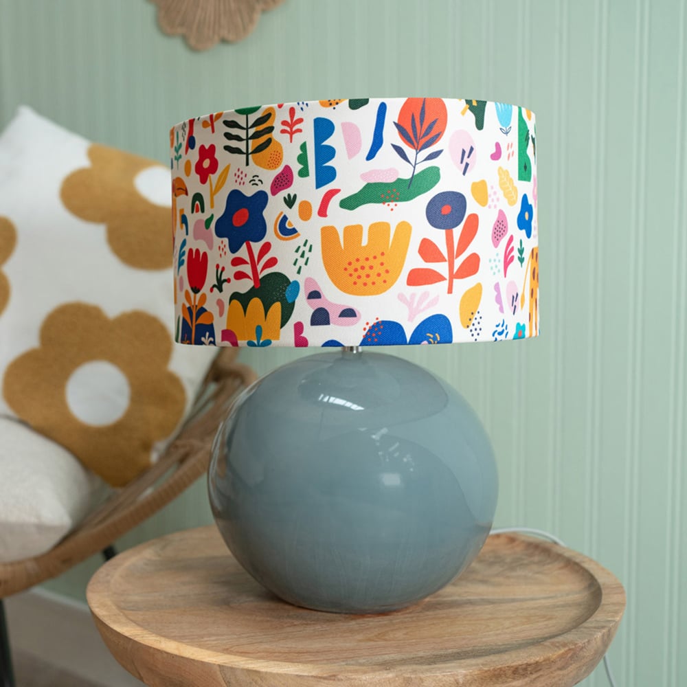 ValueLights Congo Small Drum Lamp Shade Image 2