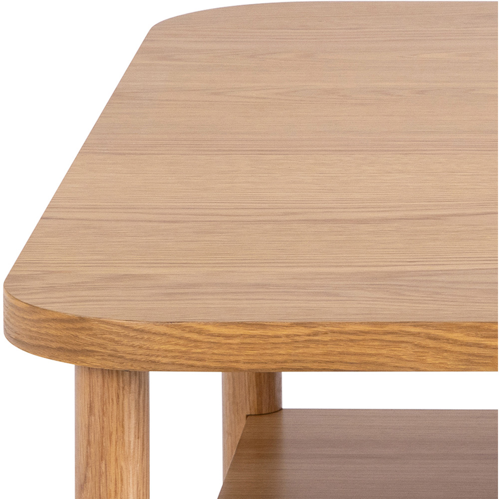 Florence Banbury Oak Square Coffee Table Image 4