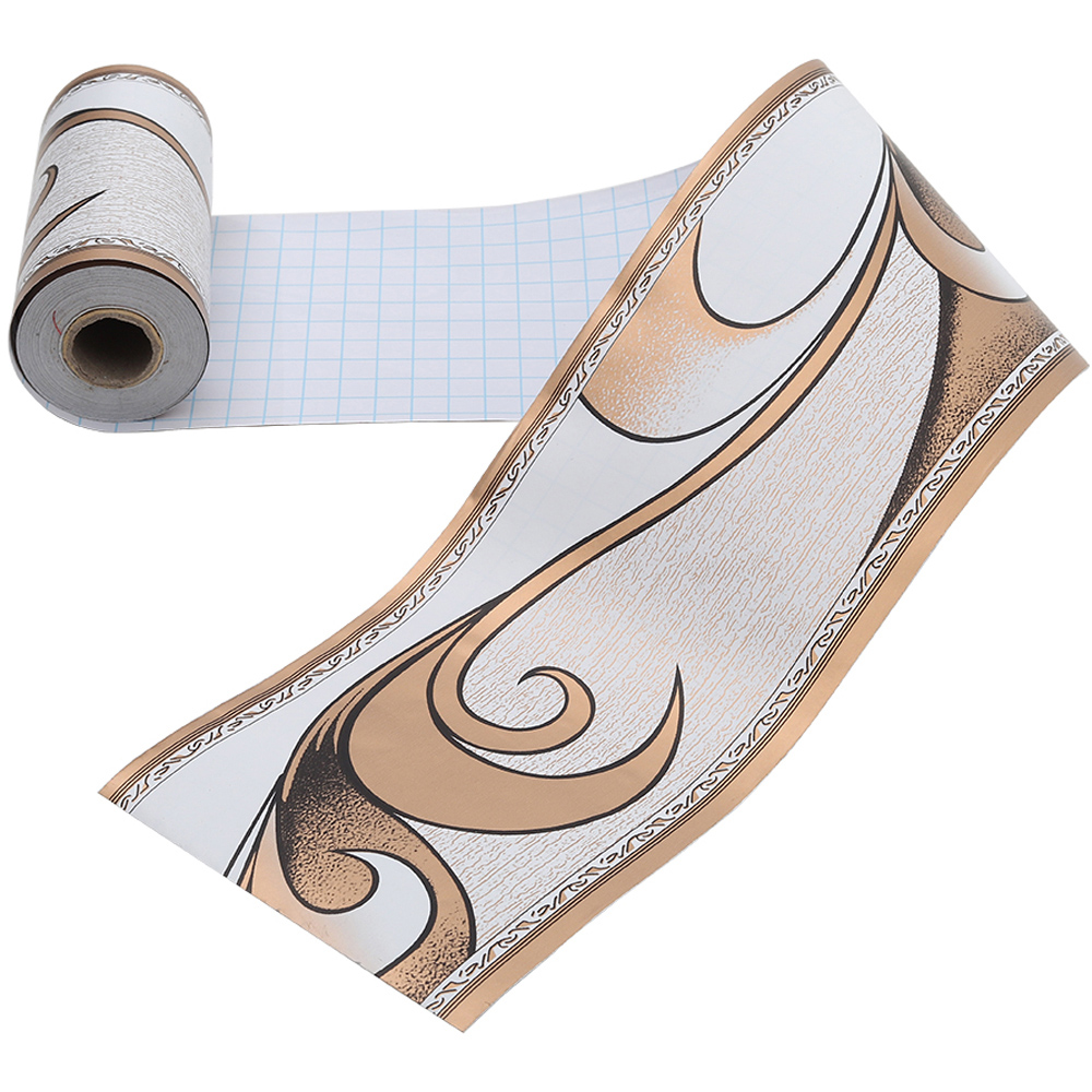 Living and Home Multicolour PVC Self Adhesive Wallpaper Border 10m Image 7