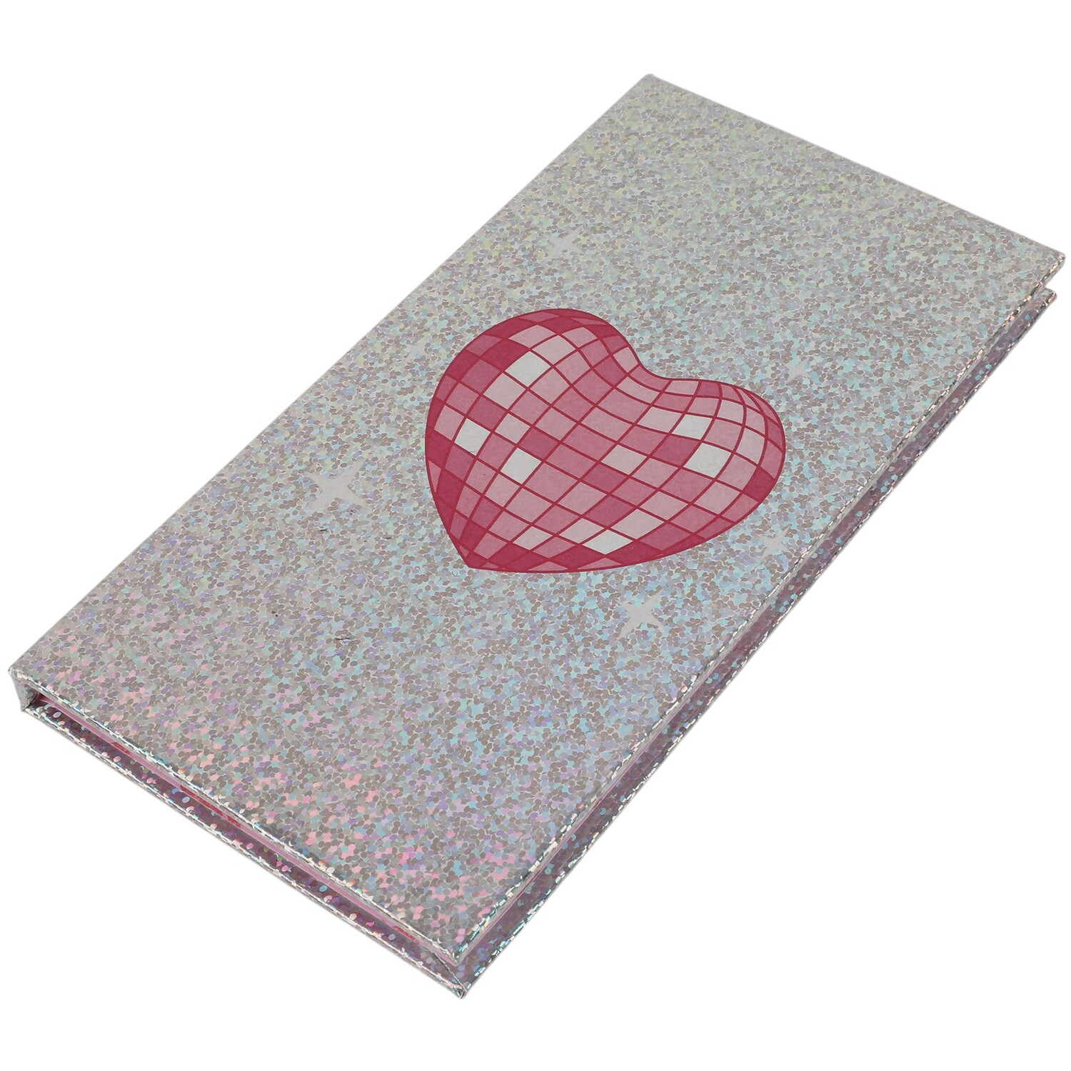 Let's Dance Memo Pad and Sticky Notes Silver and Pink Image 4