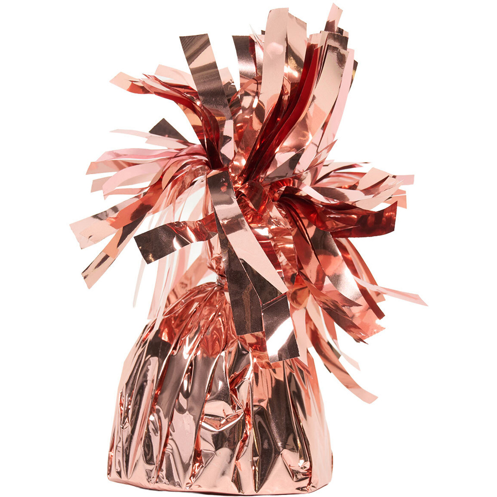 Iridescent and Rose Gold Balloon Weight Image 2