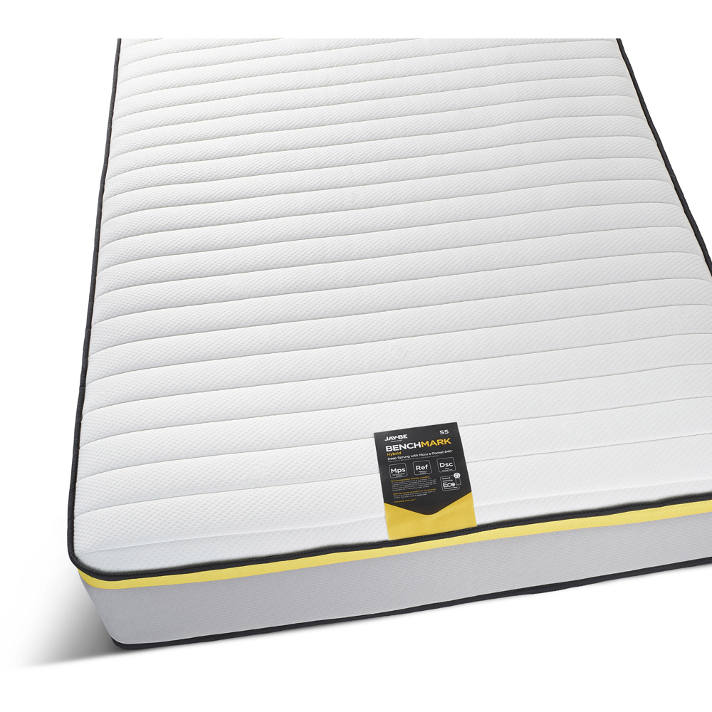 Jay-Be Benchmark S5 Single Hybrid e-Sprung Eco-Friendly Mattress Image 4