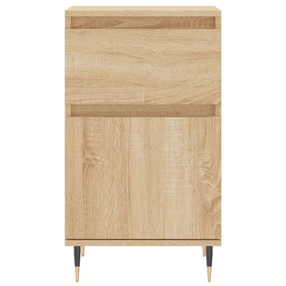 vidaXL Single Drawer Single Door Sonoma Oak Sideboard Image 6
