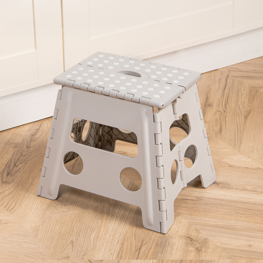 My Home Tall Folding Step Stool | Wilko
