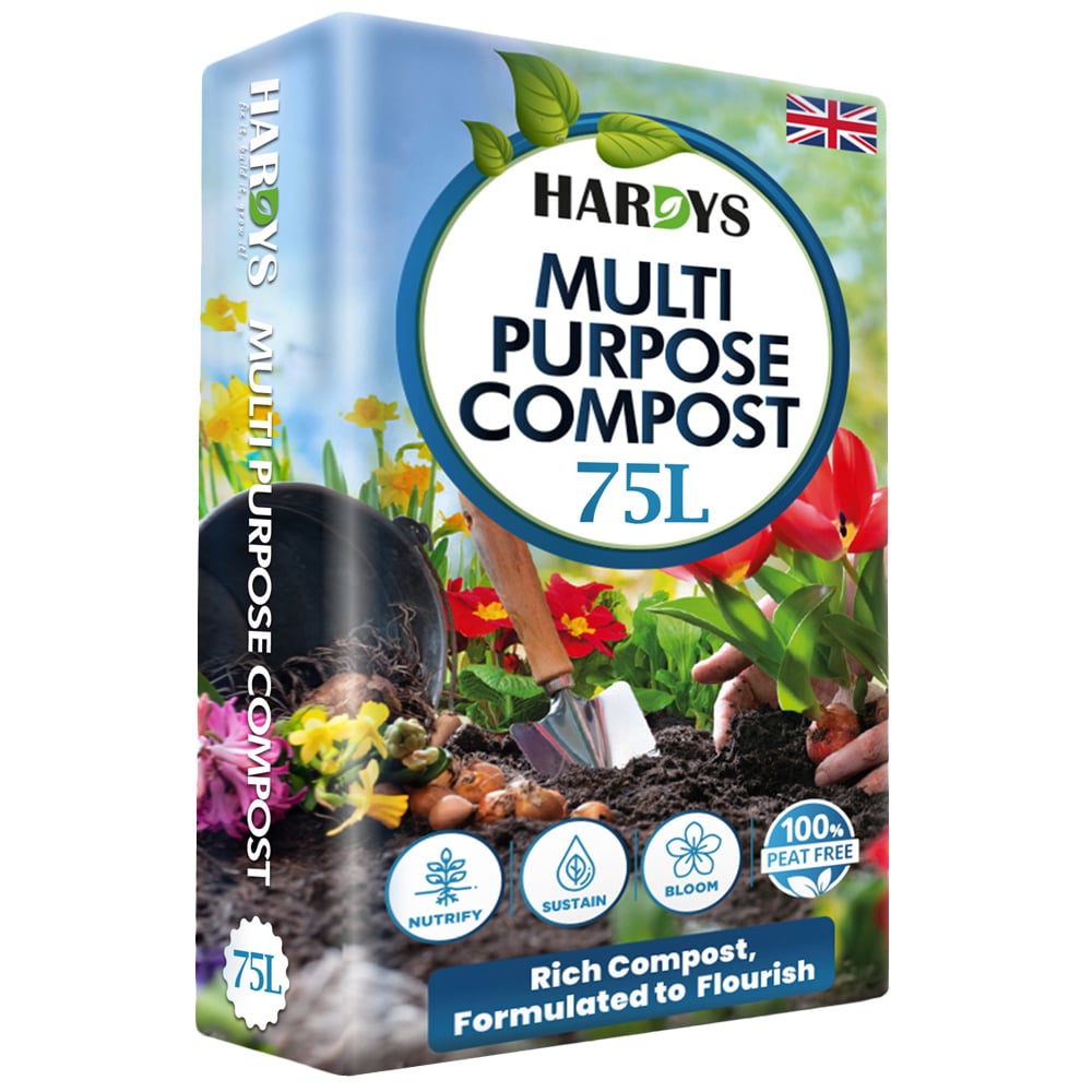 Hardys Multipurpose Compost Soil 75L Image 1