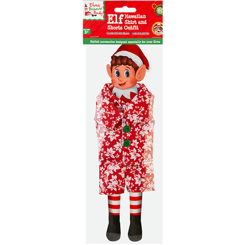 Elf Hawaiian Shirt and Shorts Outfit Image 2