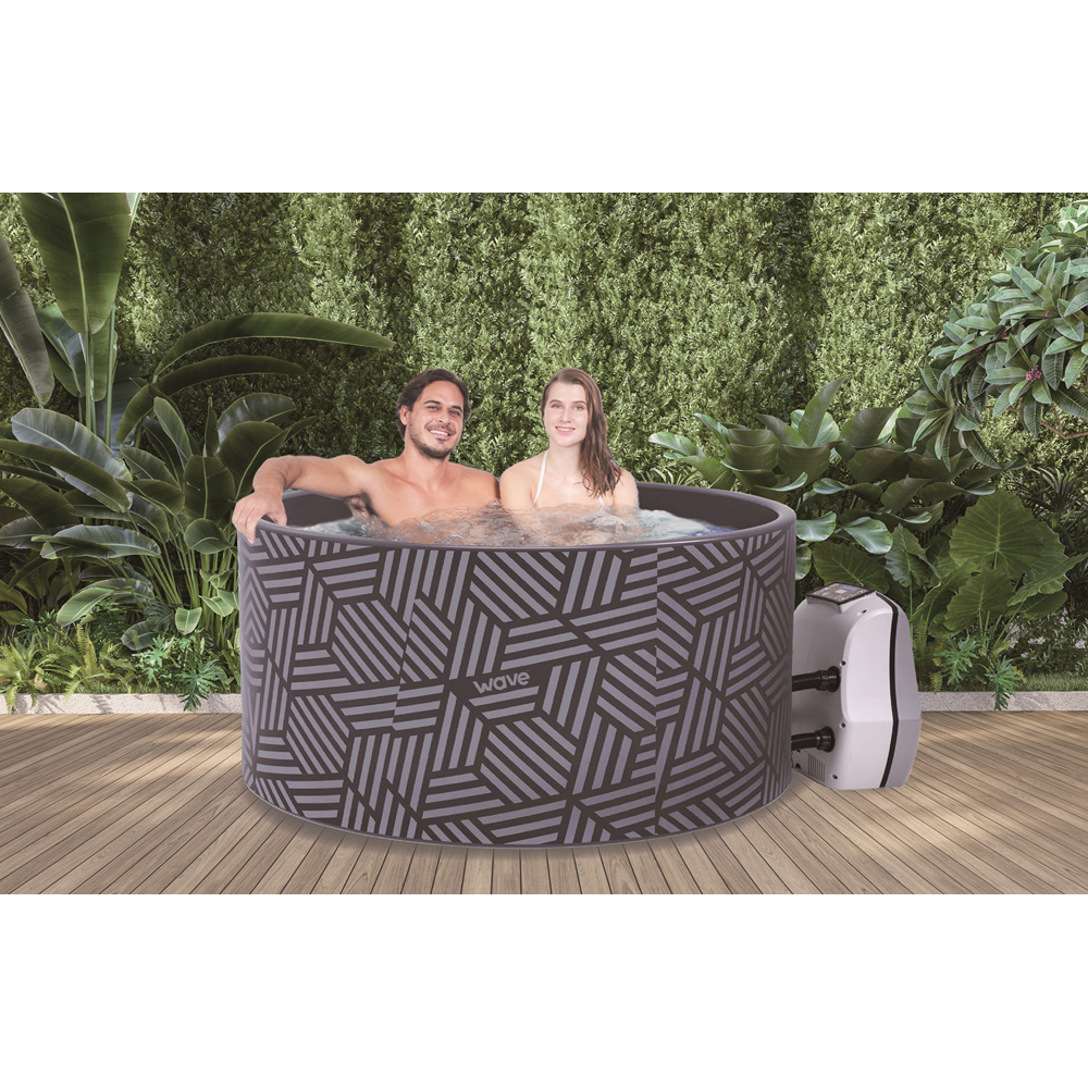 Wave Spas Vienna 4 Person Drop Stitch Inflatable Hot Tub Spa Image 7