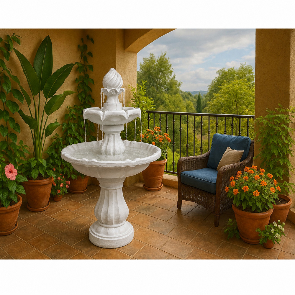 MDA Designs Aruna 3 Tier Garden Water Feature Image 8