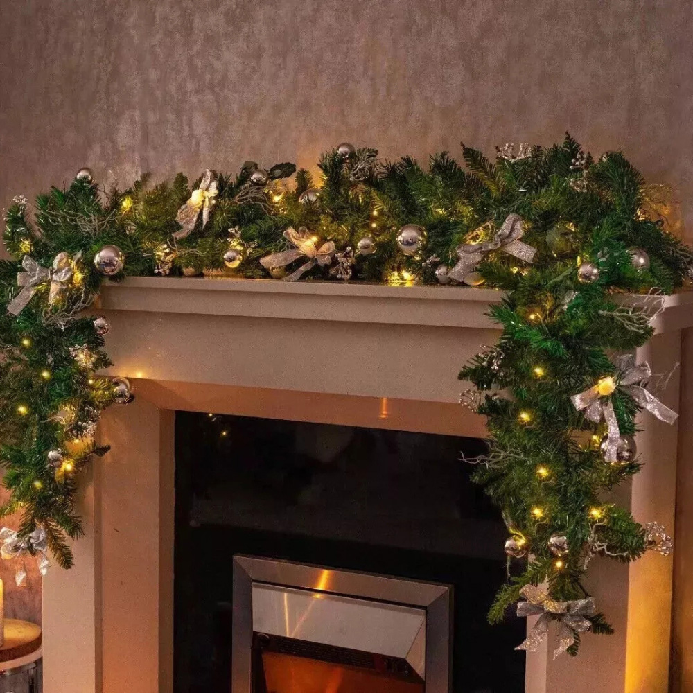 Marco Paul Mix Pine Silver Garland Image 3