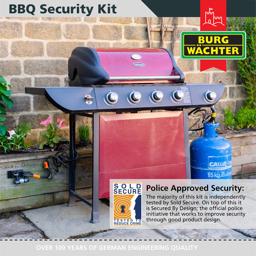 Burg-Wachter BBQ Security Kit Image 2