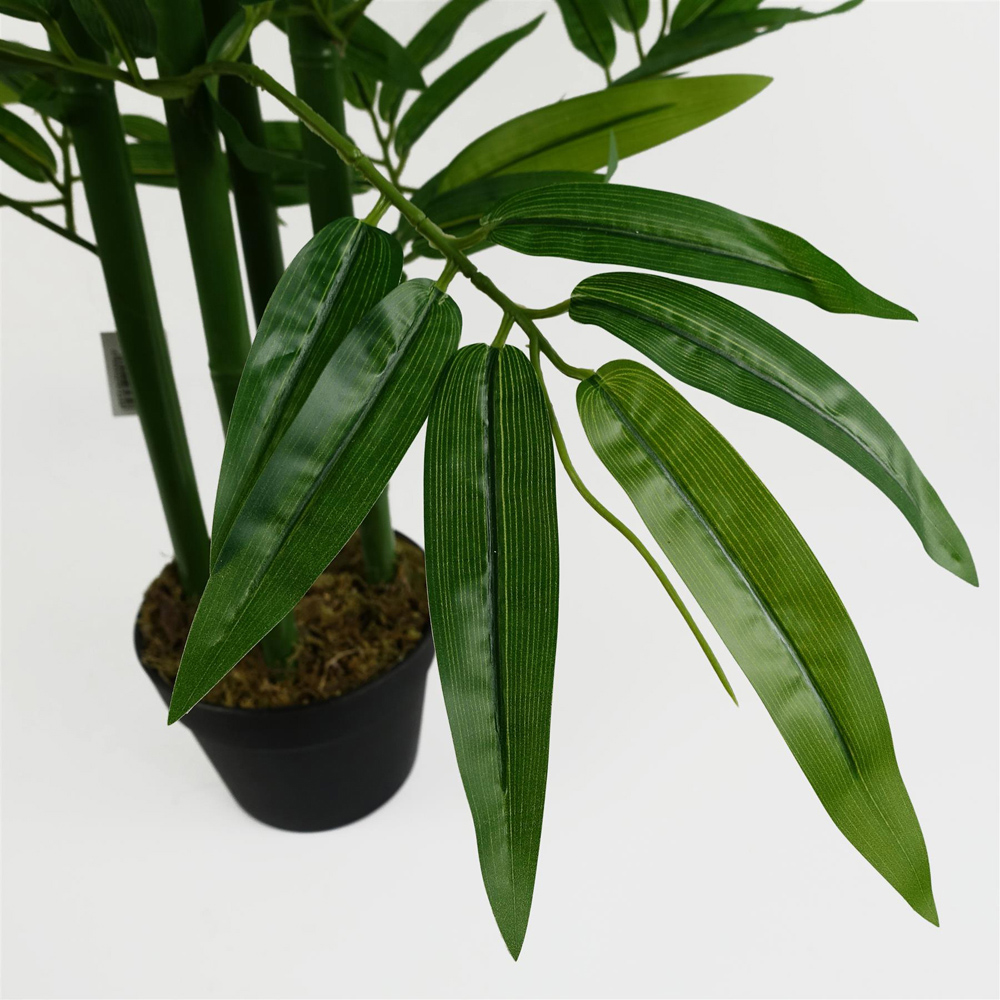 Leaf Green Bamboo Artificial Tree 3ft Image 3