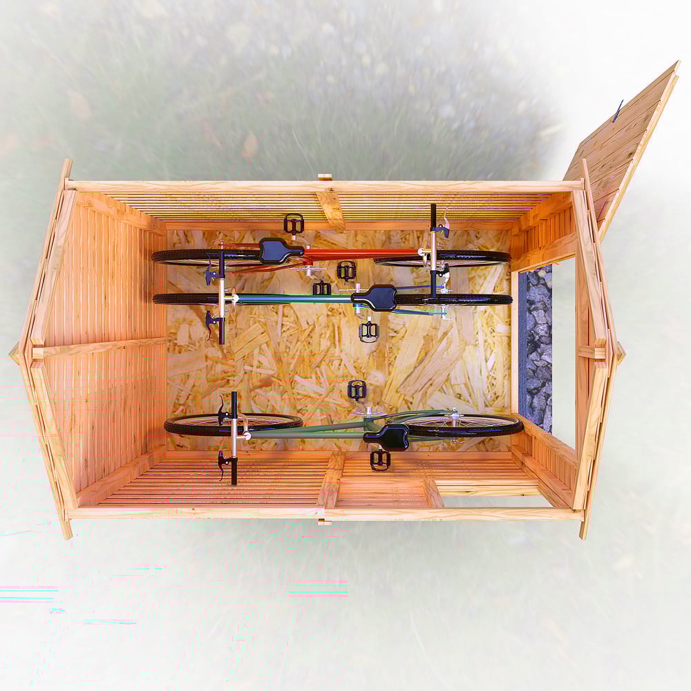 Shire 6 x 4ft Dip Treated Overlap Shed with Window Image 4