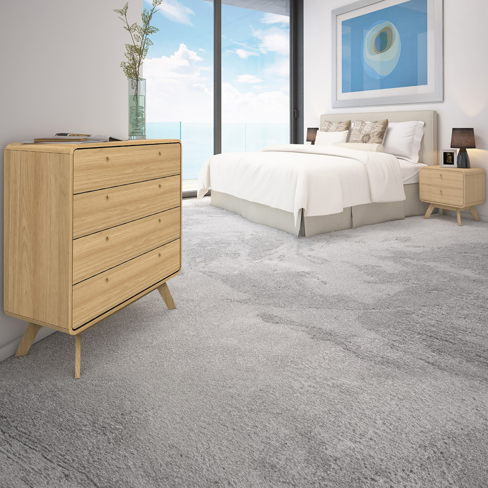 Loft24 Cassie 2 Drawer Oak Nightstand Image 4