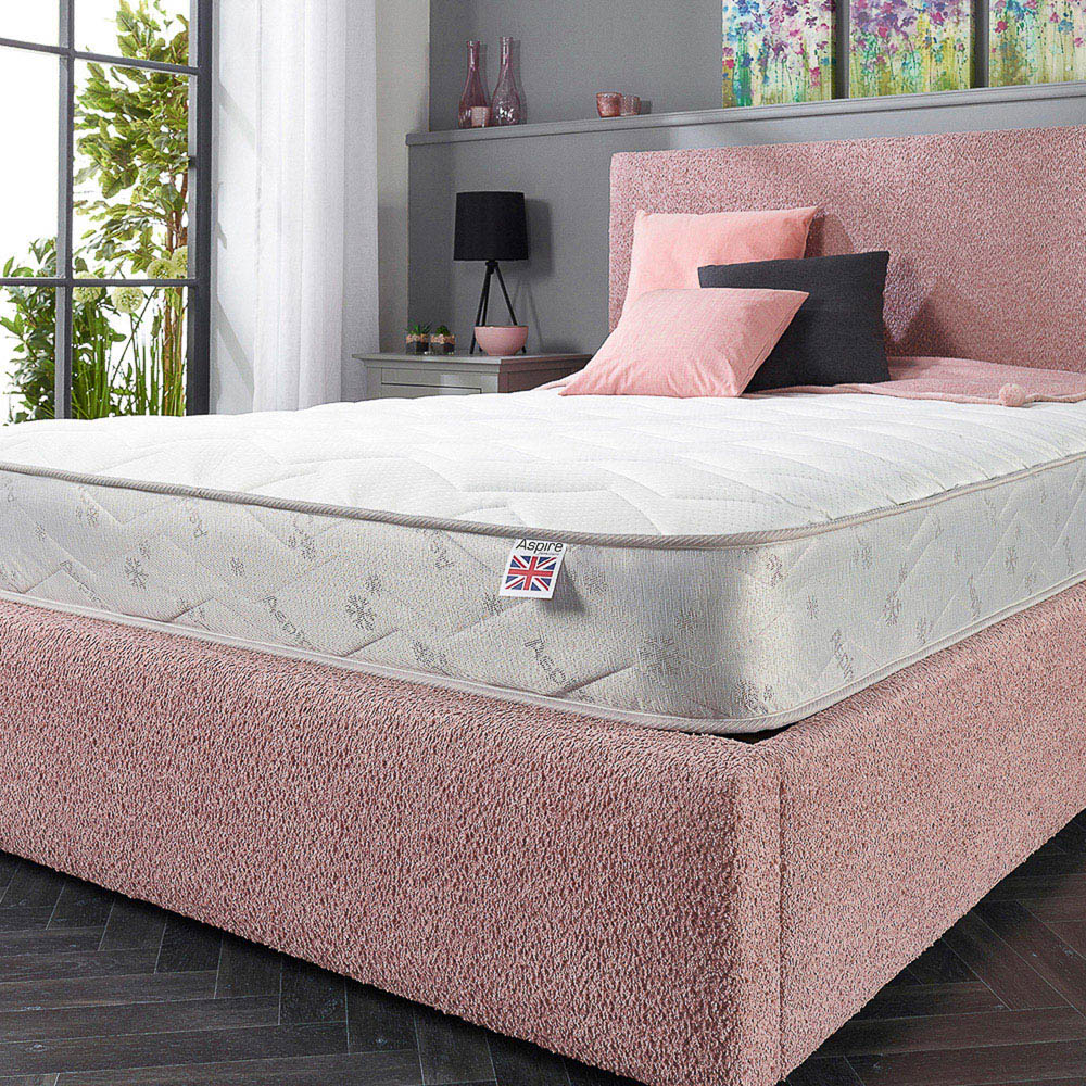 Aspire Double Cool Touch Diamond Memory Foam and Bonnell Spring Hybrid Mattress Image 7