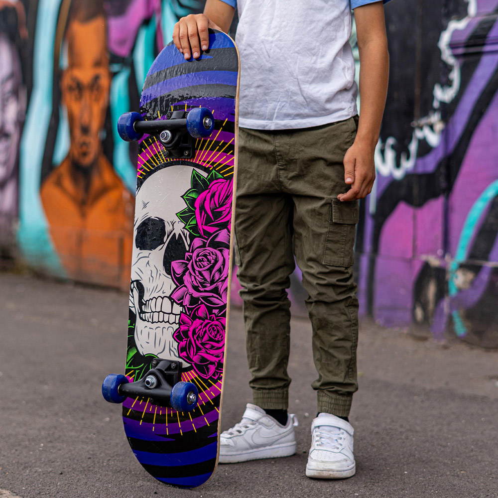 Stunted Urban Design Intermediate Skateboard Image 4