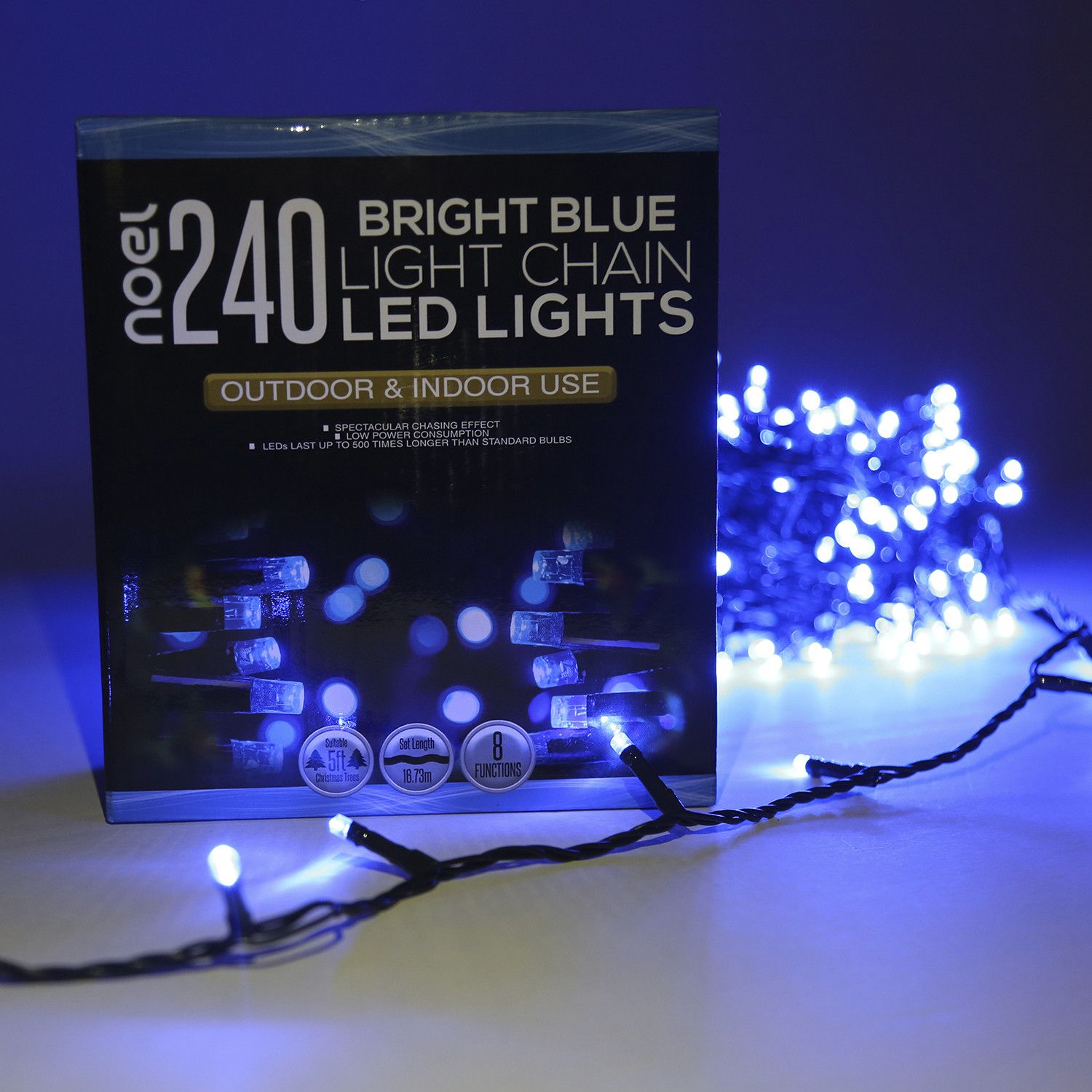 LED Light String - Blue / 240 Image 2