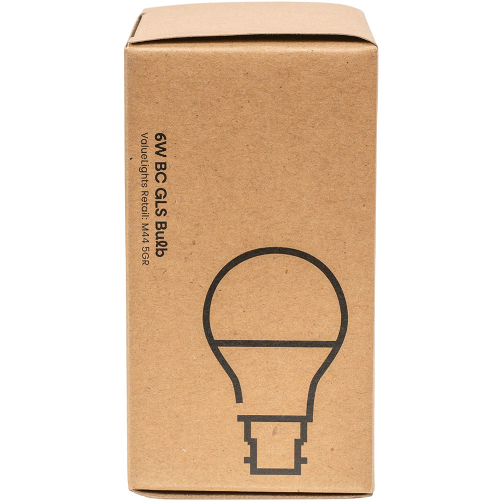 ValueLights 10 Pack B22 LED 6W Warm White 3000K Light Bulbs Image 5