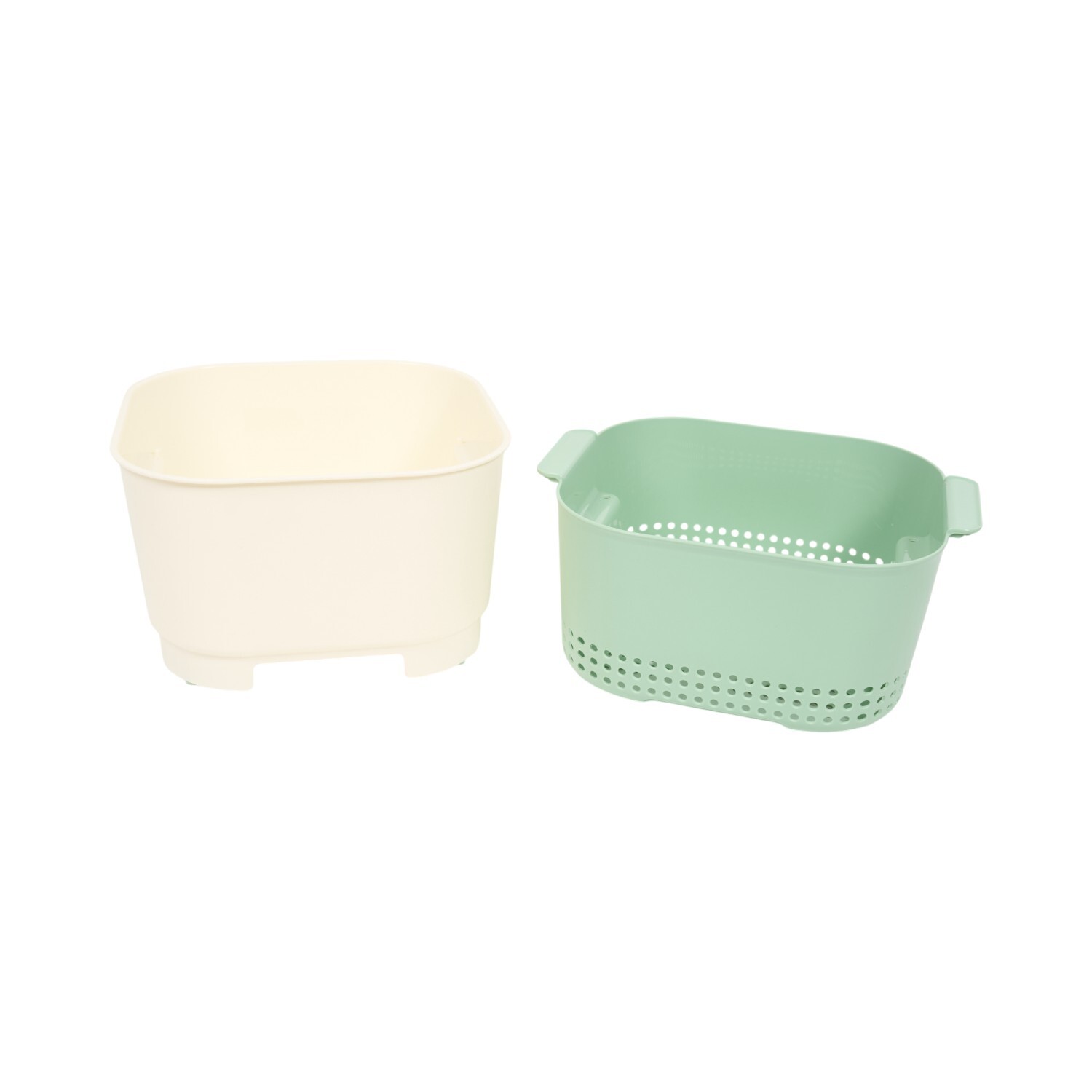 Kitchen Master Strainer Basin Cream Image 7