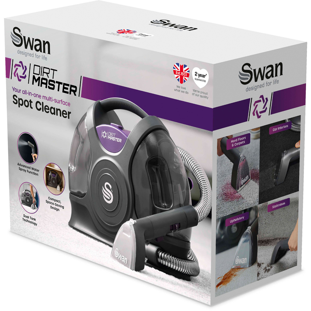 Swan Dirtmaster 3-in-1 Cold Water Spot Cleaner 2.3L Image 2
