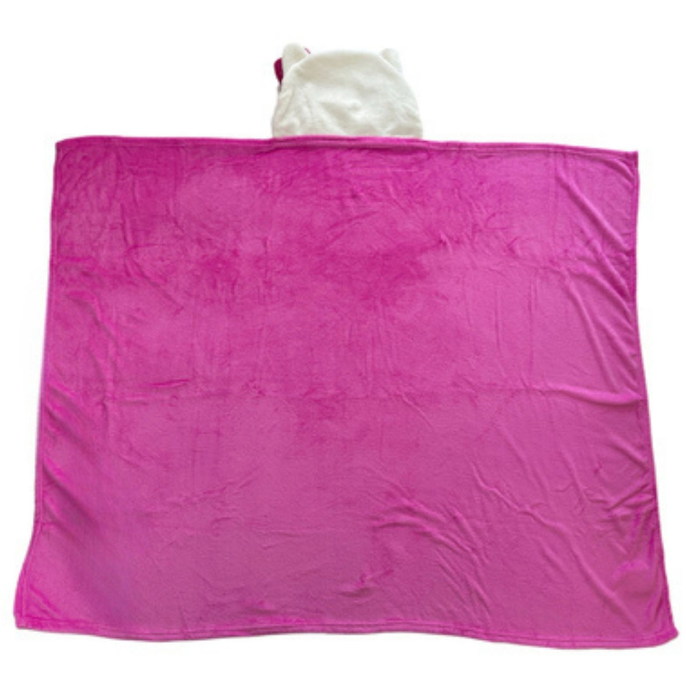 LYO Hello Kitty Rose 3D Cosplay Hooded Blanket 120 x 150cm Image 4