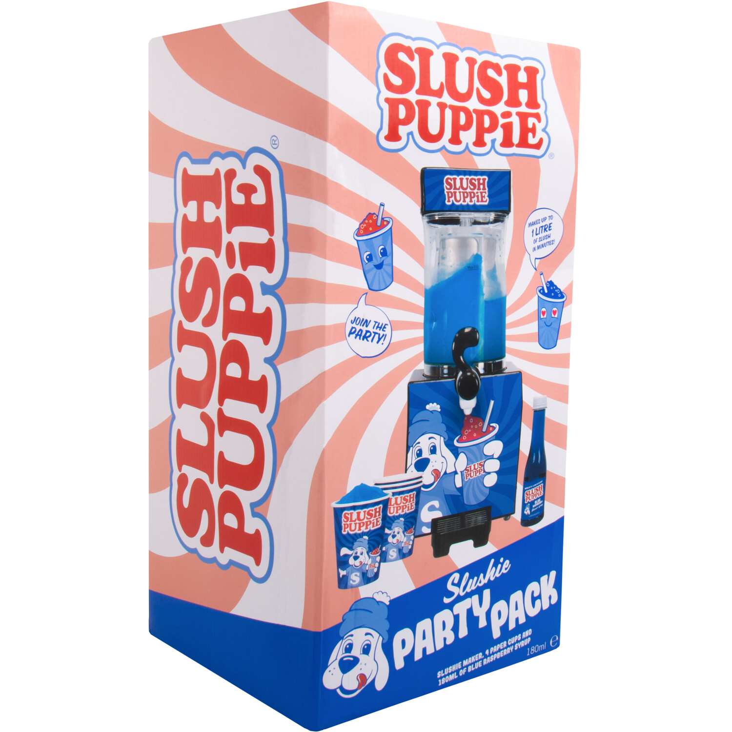 G&G Slush Puppie Blue Raspberry Flavoured Slushie Party Pack Image 2