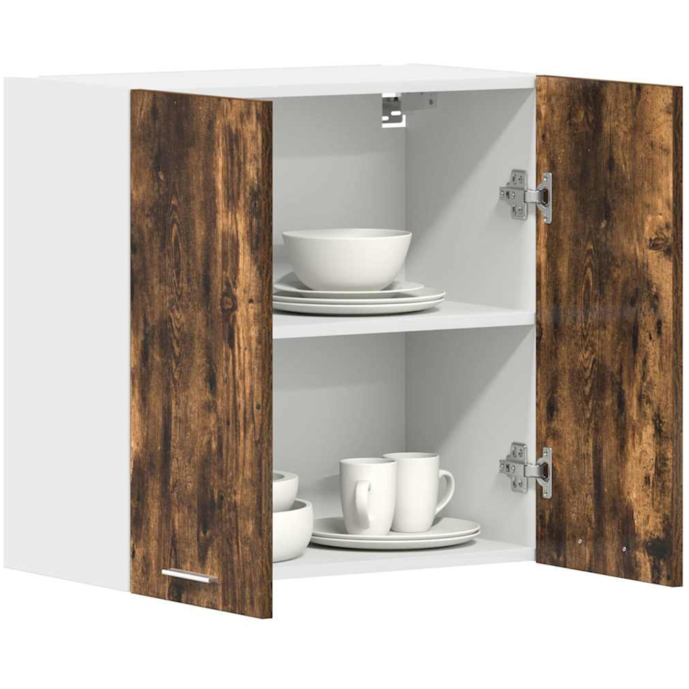 vidaXL Lyon 2 Door Smoked Oak Hanging Cabinet Image 3