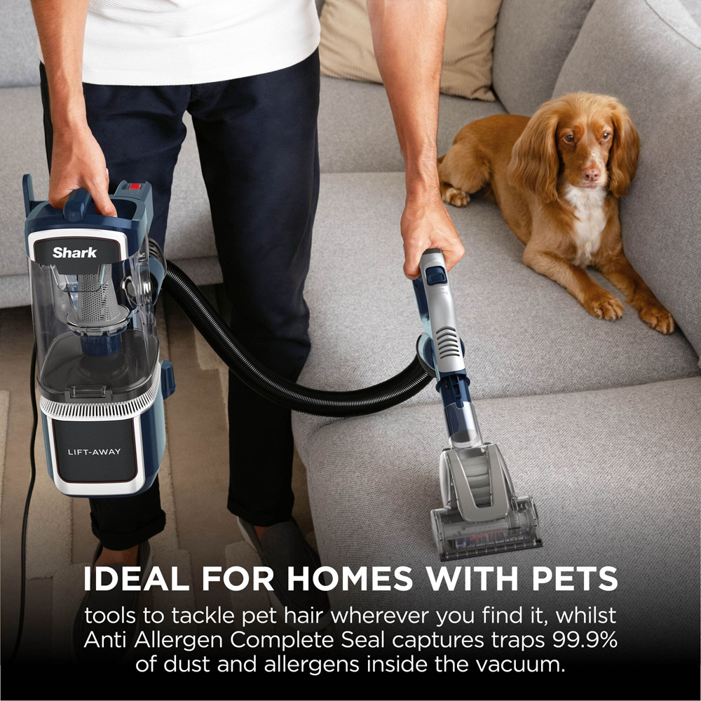 Shark LA400UKT Blue and Silver Duo Clean Vacuum Cleaner 730W Image 5