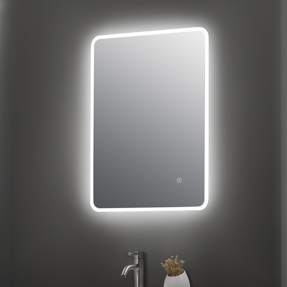 nuie Ambient LED Touch Sensor Mirror 700 x 500mm Image 2