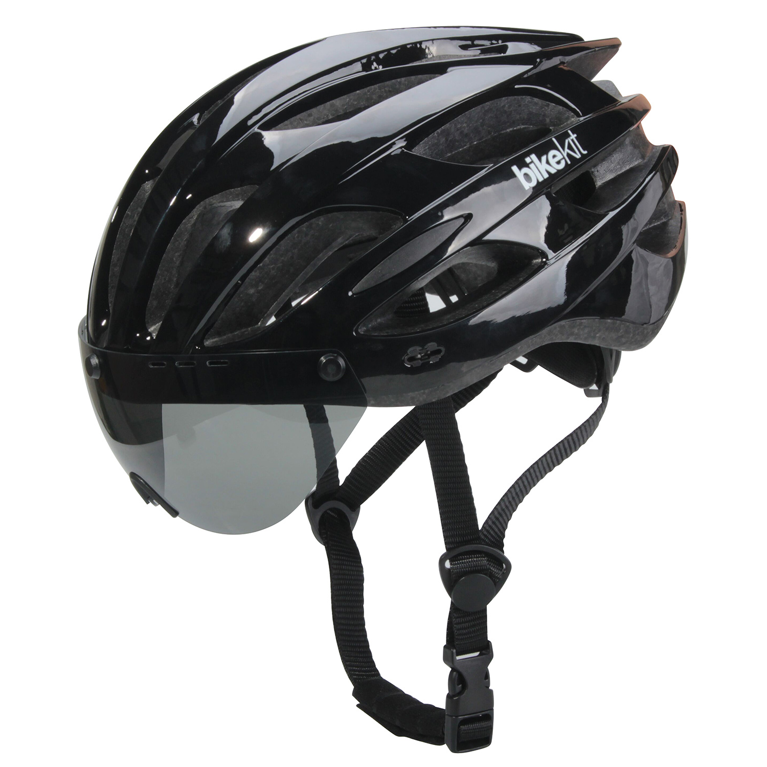 Bike Helmet With Lens Image 2