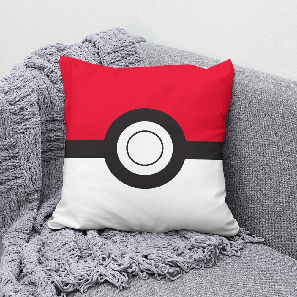 Pokemon Red and White Cushion 40 x 40cm Image 2