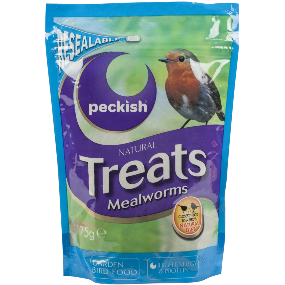 Peckish Natural Treats Mealworms - 175g Image