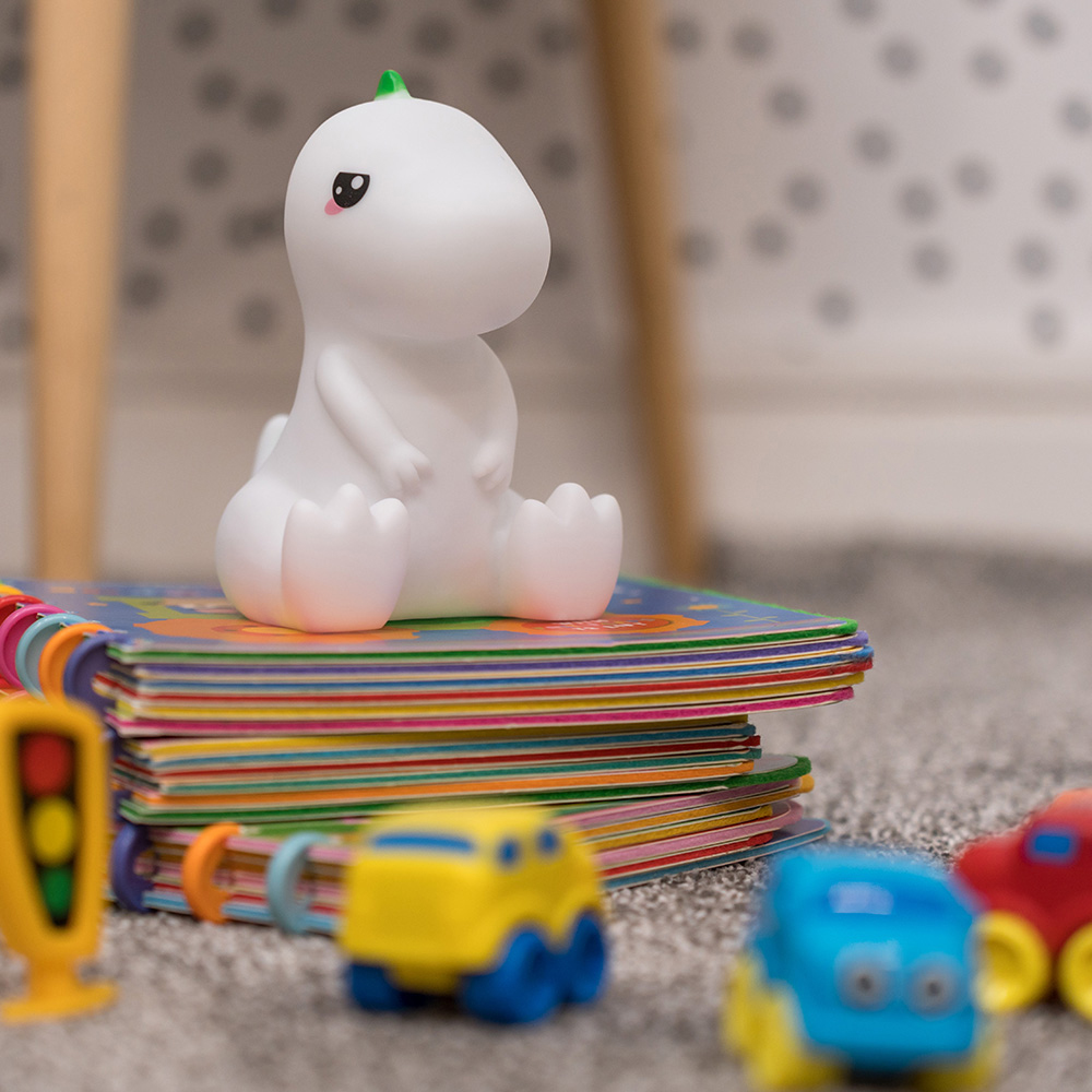 ValueLights Children Nursery Dinosaur LED Nightlight with Remote Image 2