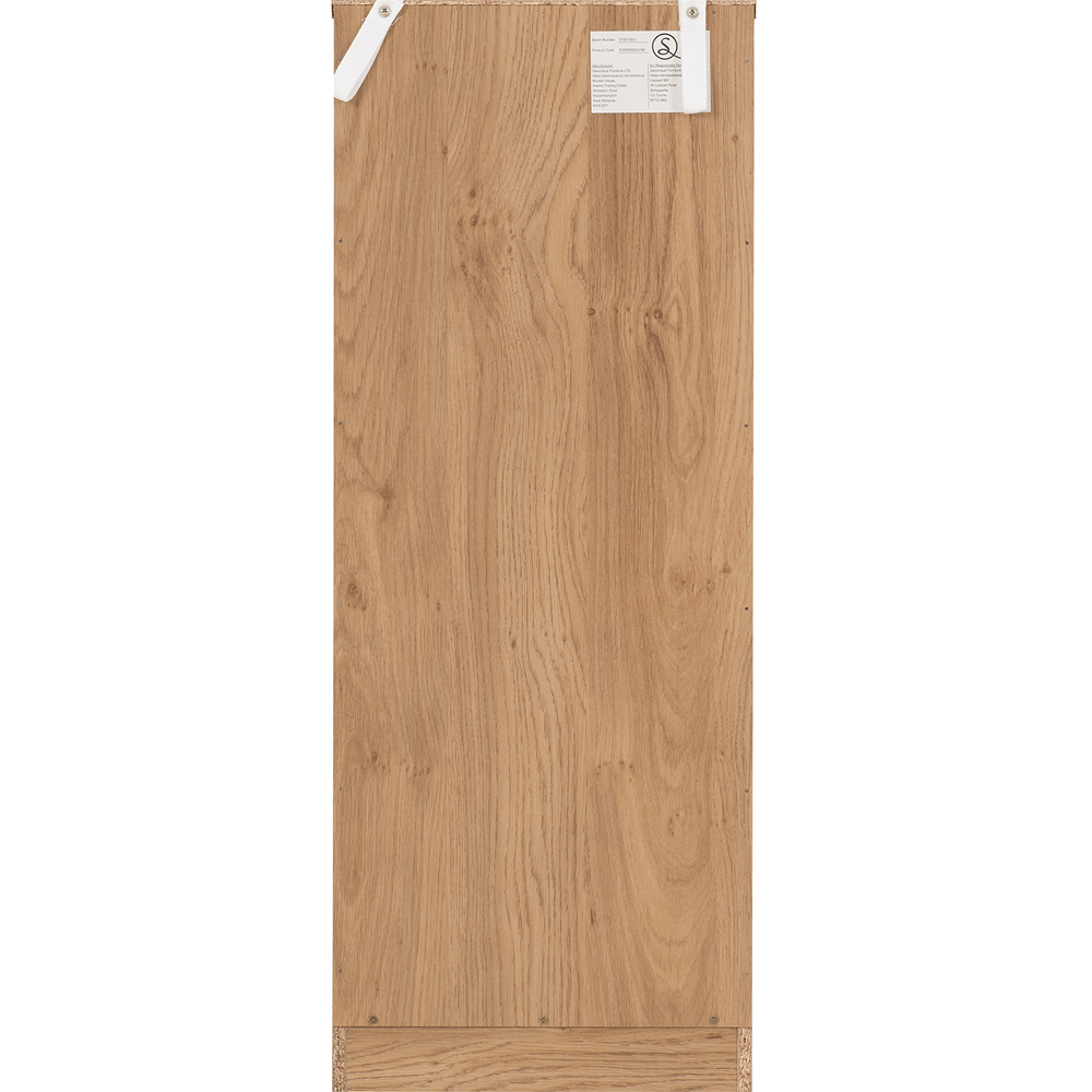 Seconique Dakota 5 Drawer Oak Effect Narrow Storage Chest Image 6