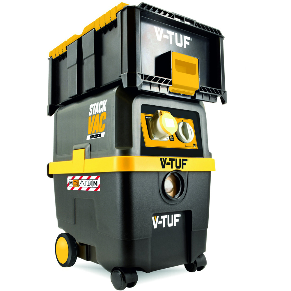 V-TUF STACKPACK Medium Modular Storage Box 18L Image 2