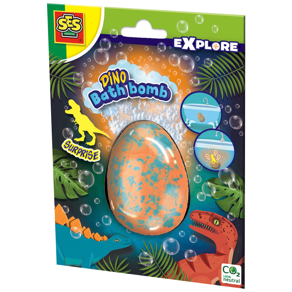 SES Creative Explore Dino Bath Bomb Surprise Image 1