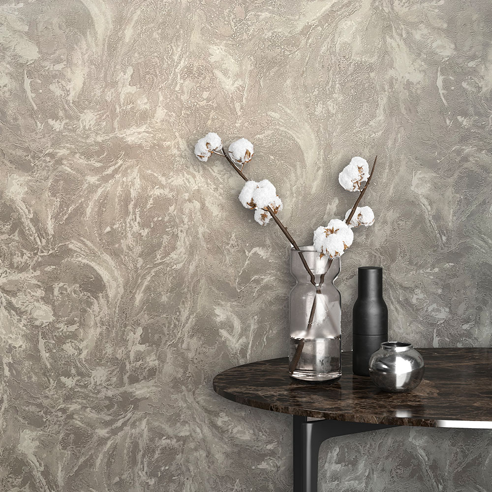 Rasch Sienna Marble Grey Wallpaper Image 2